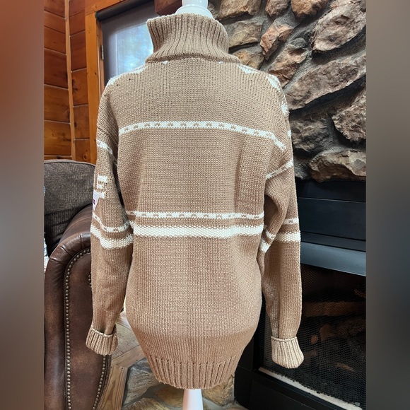 Dale of Norway Isbjorn Unisex Sweater - Tan/Cream - Picture 5 of 12